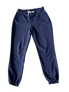 FIGS Men's Sz M Zamunda Jogger Scrub Pants Dark Blue Tech Collection
